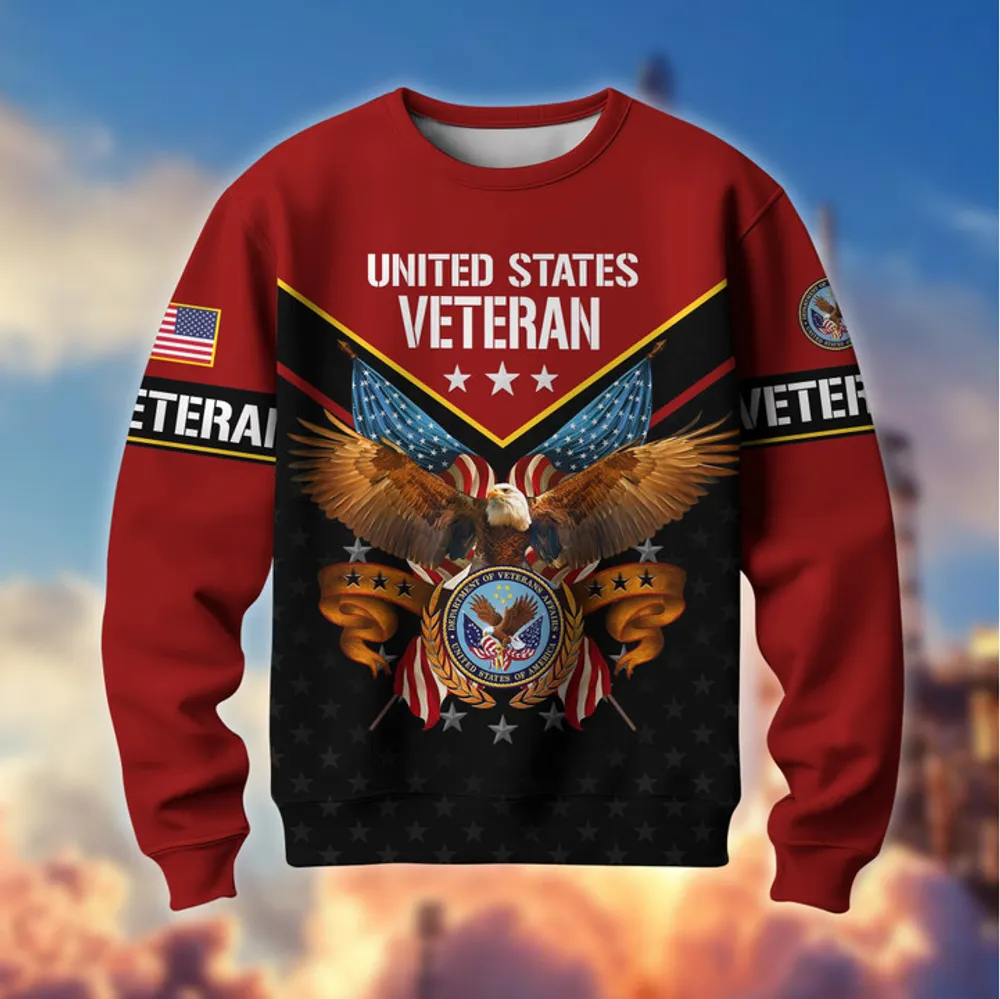 Premium American Pride US Veterans Sweatshirt