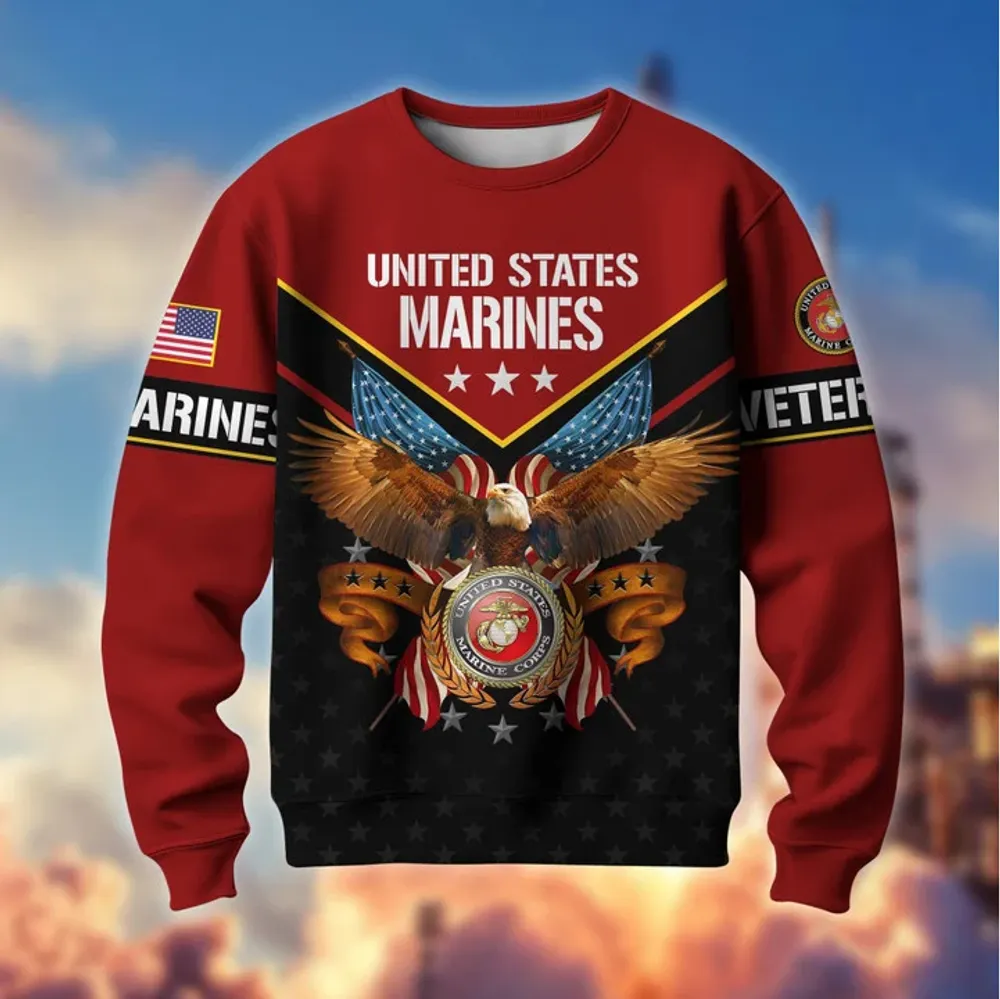 Premium American Pride US Veterans Sweatshirt