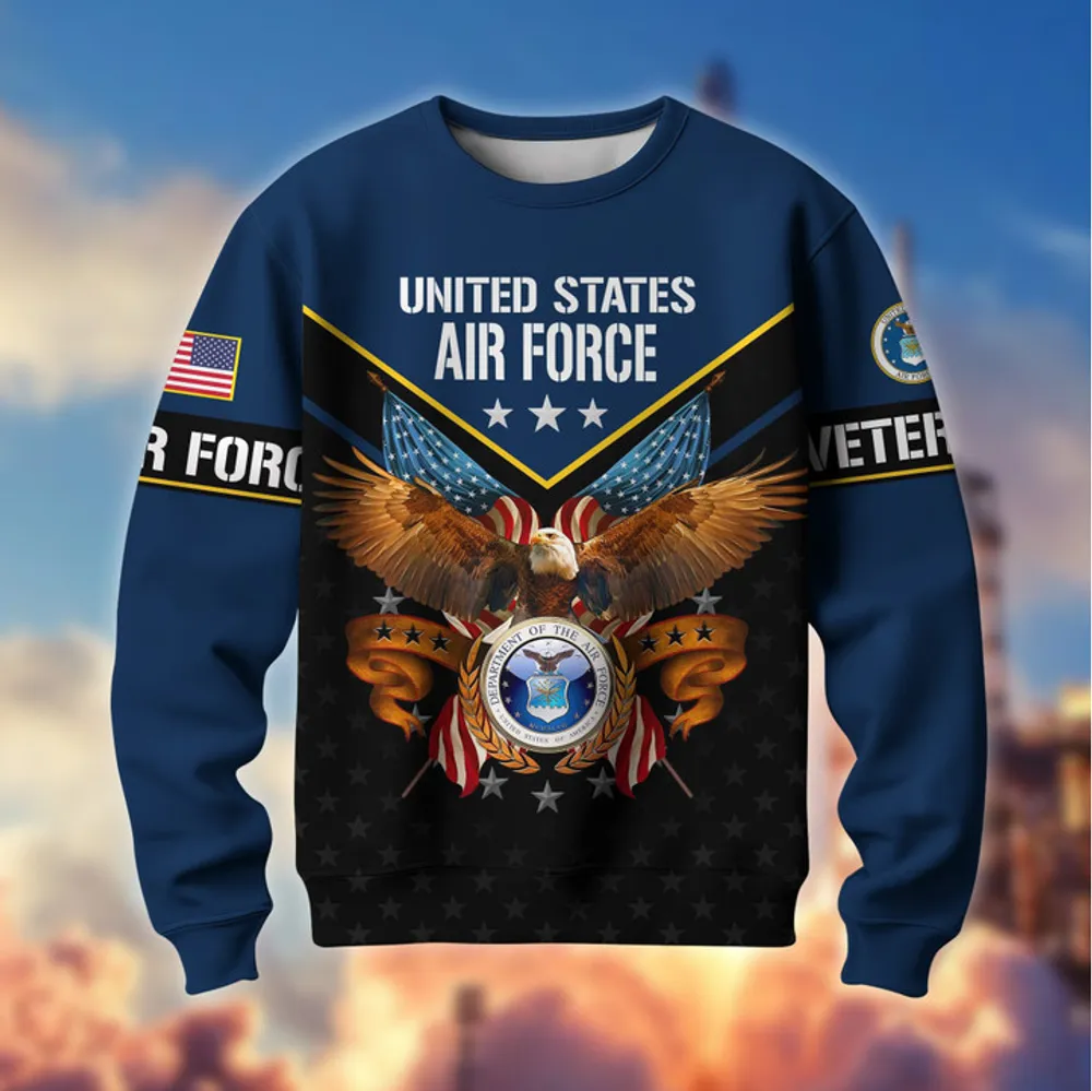 Premium American Pride US Veterans Sweatshirt