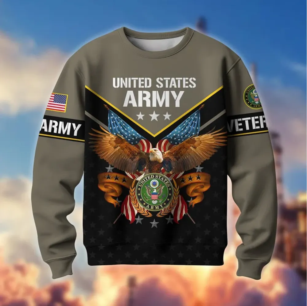 Premium American Pride US Veterans Sweatshirt