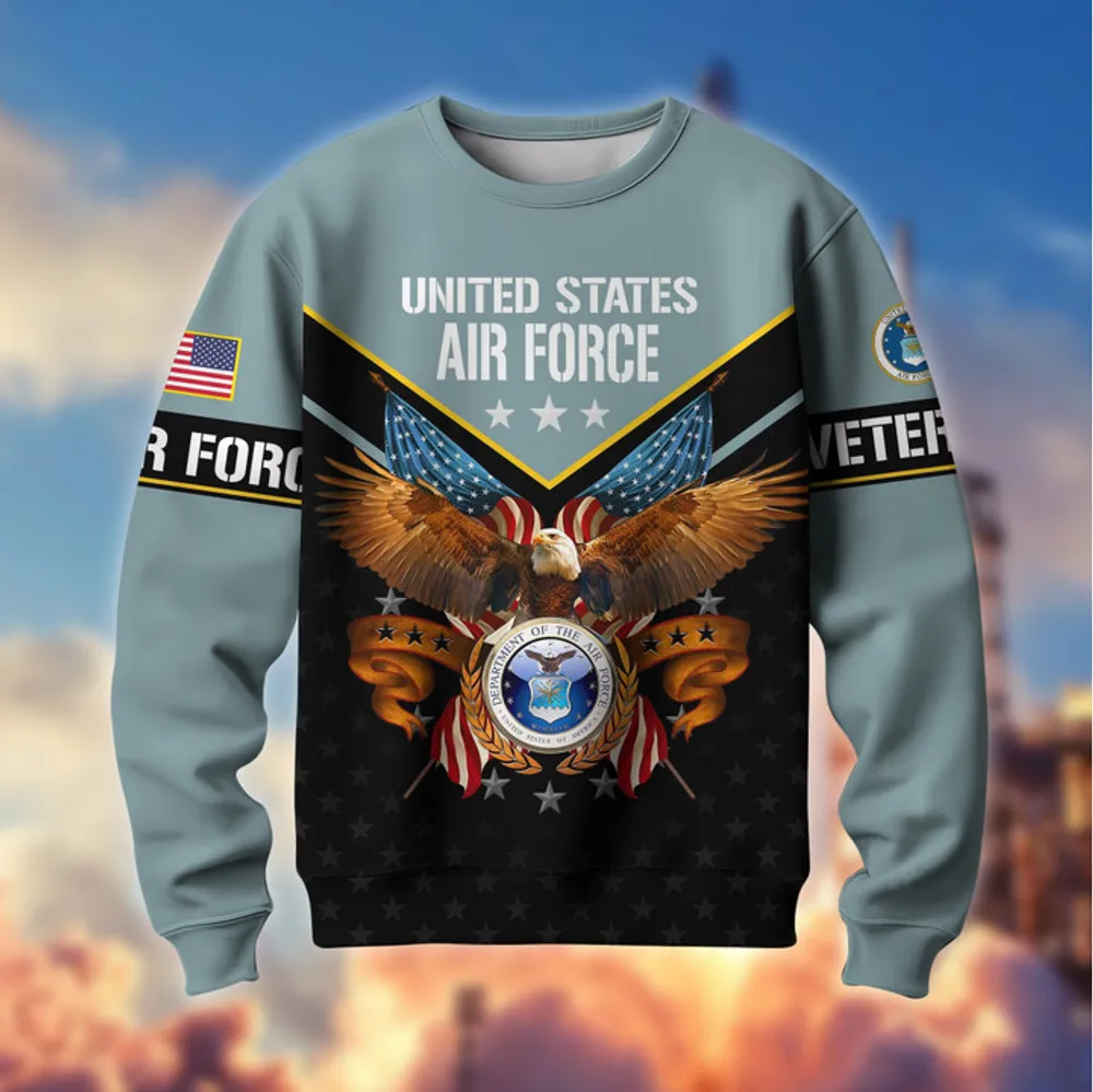 Premium American Pride US Veterans Sweatshirt