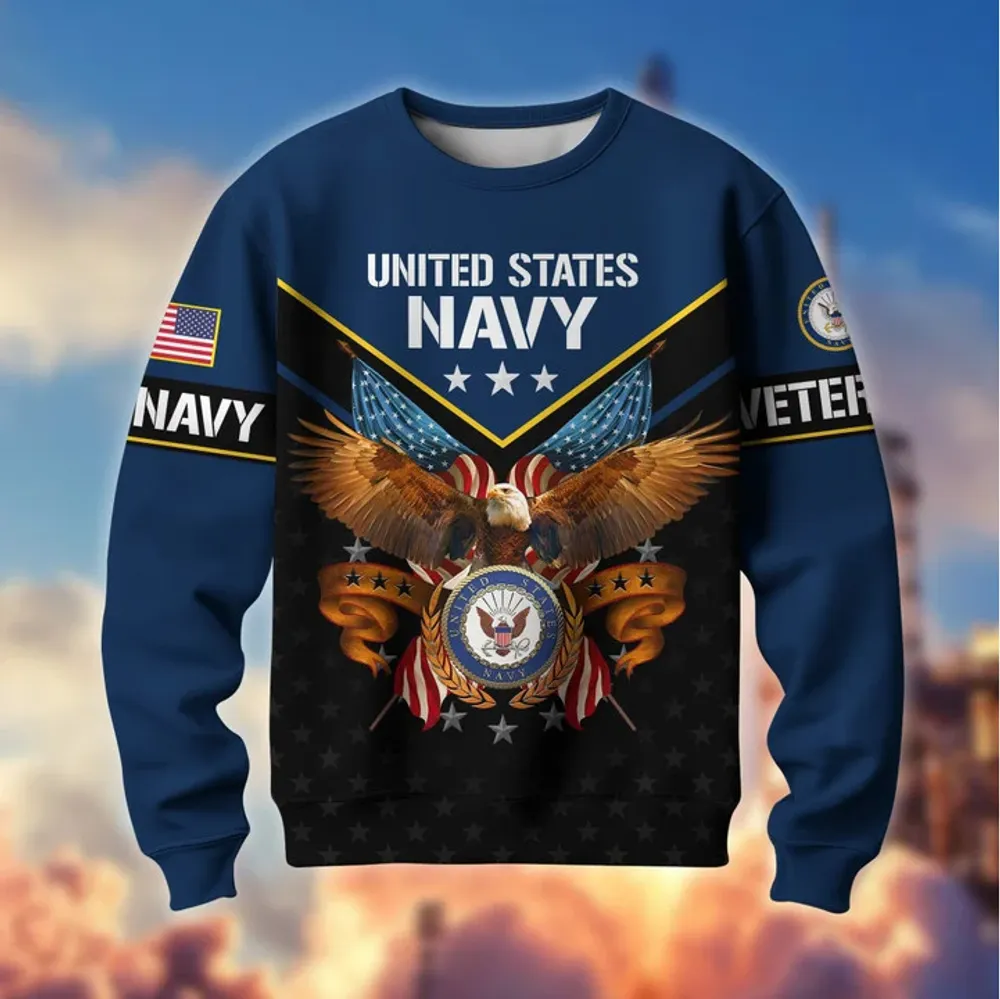 Premium American Pride US Veterans Sweatshirt