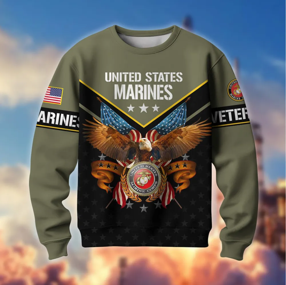 Premium American Pride US Veterans Sweatshirt