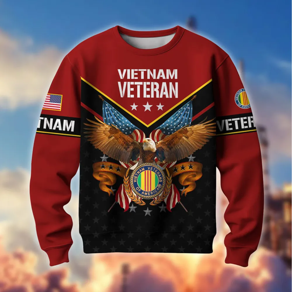 Premium American Pride US Veterans Sweatshirt