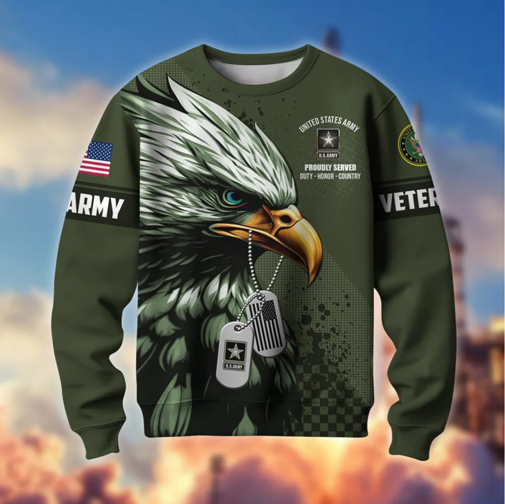 Premium Eagle US Veterans Sweatshirt