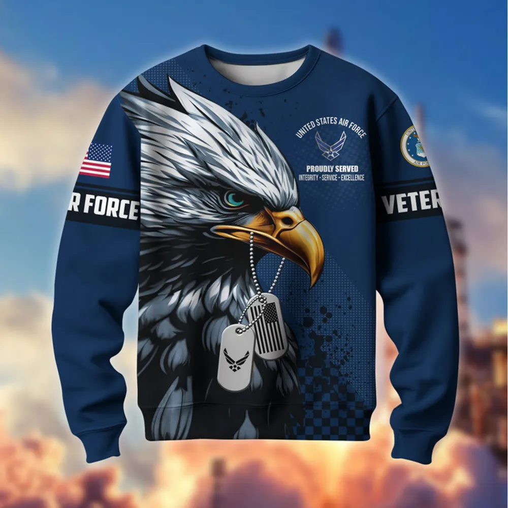 Premium Eagle US Veterans Sweatshirt