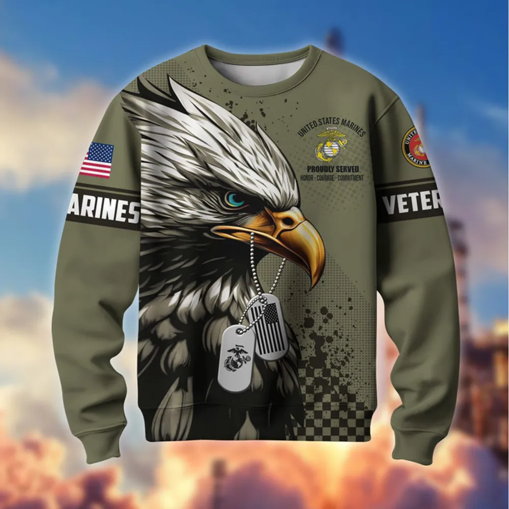 Premium Eagle US Veterans Sweatshirt