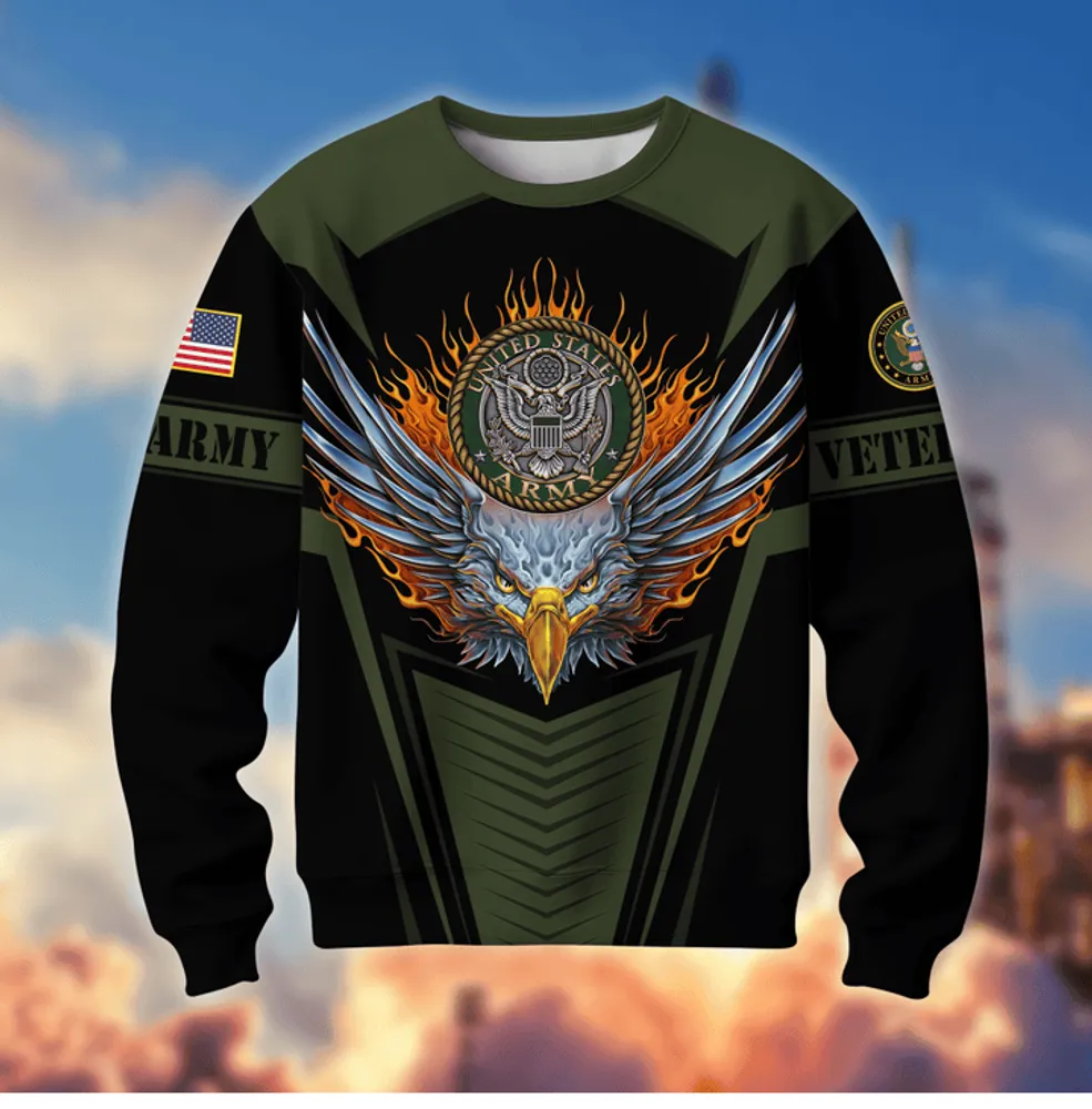 Premium Multiservice US Veteran Sweatshirt