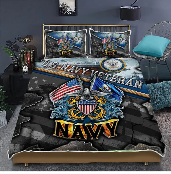 Unique U.S. Navy Bedding Set