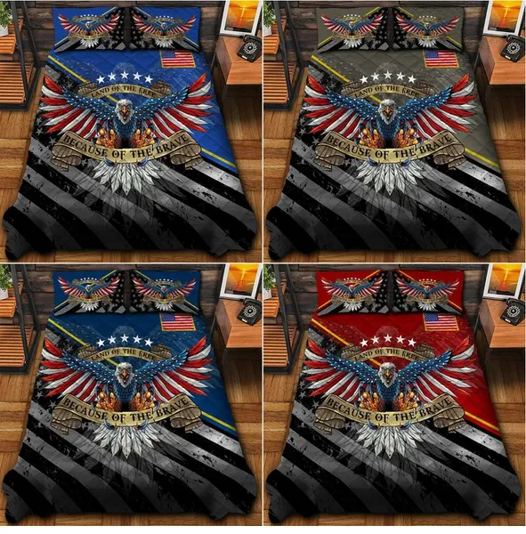 Unique Veteran American Bedding Set