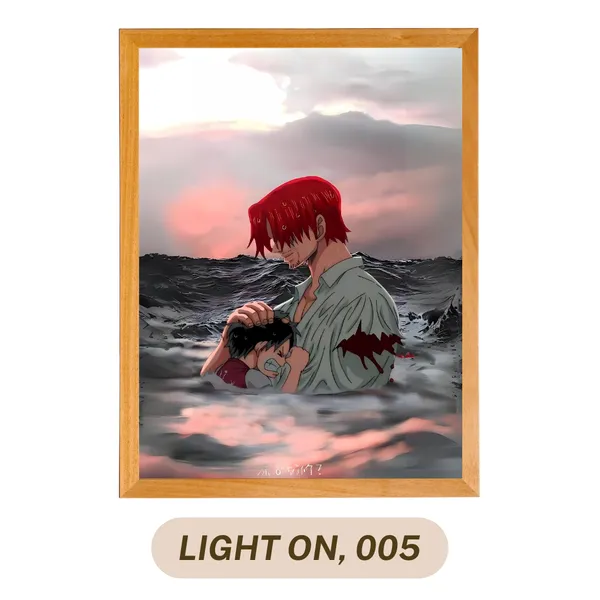 Shanks’ Sacrifice: New Era Bet LED Tribute Frame