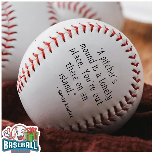 "A pitcher's mound is a lonely place. You're out there on an island." - Sandy Koufax