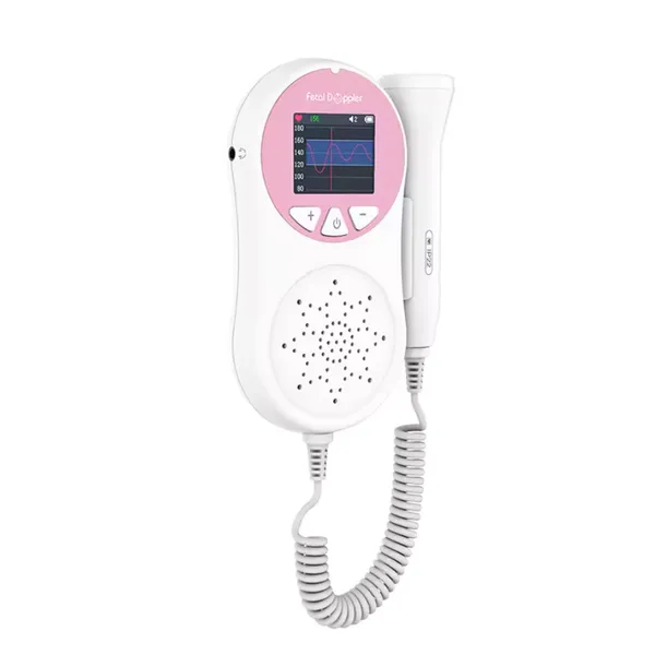 Contec Cheap Portable Hospital Grade oem new pocket fetal doppler prenatal heart rate monitor baby