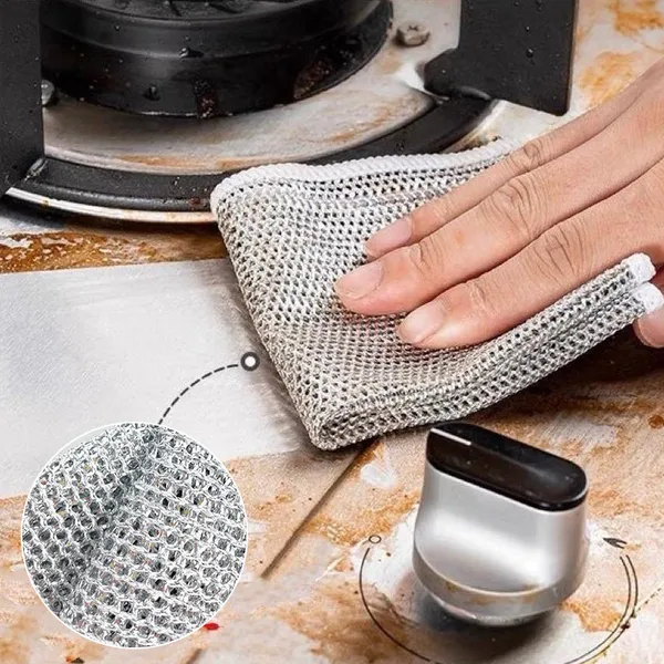 🔥LAST DAY 49% OFF🔥Multifunctional Non-scratch Wire Dishcloth