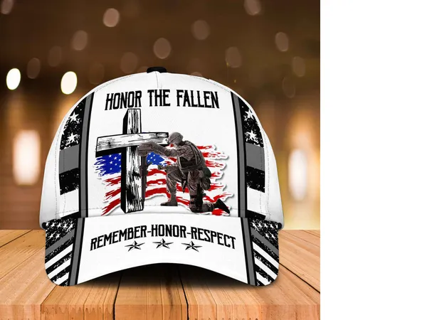 Premium Honor The Fallen Cap