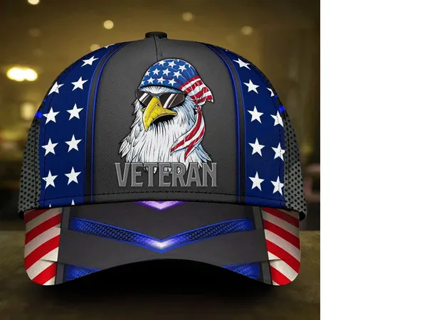 Premium Never Underestimate An Old Man US Veteran Cap