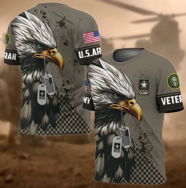 Premium Eagle US Veteran T-Shirt