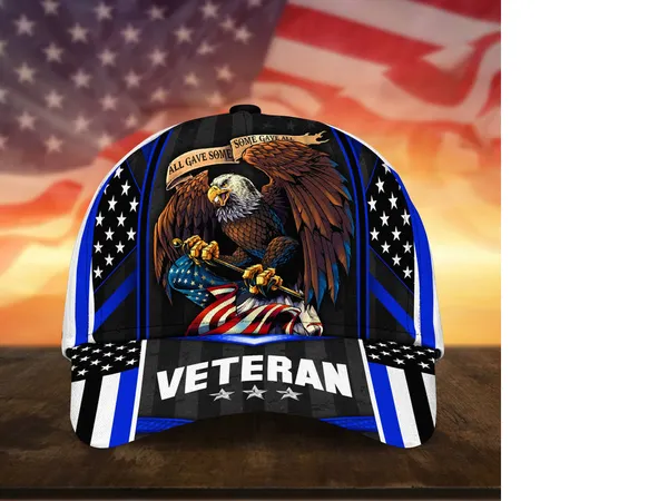 Premium Multiple Color Veteran 3D Cap