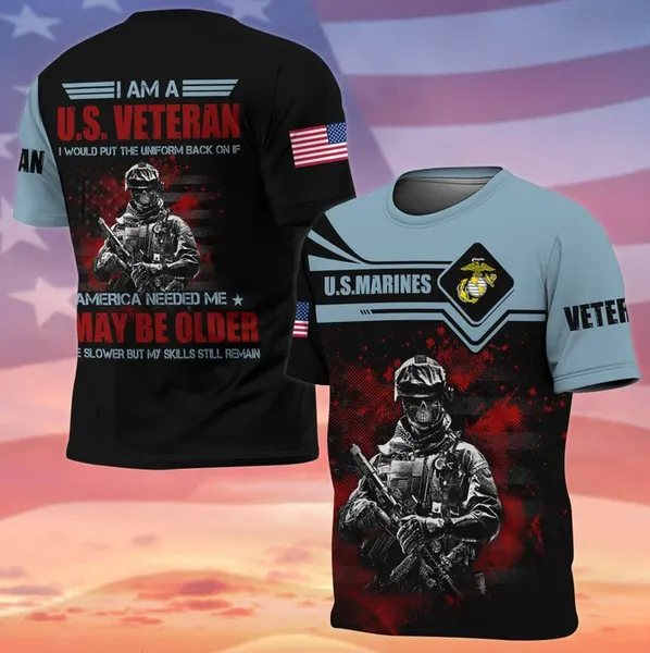 Premium I Am A US Veteran T-Shirt