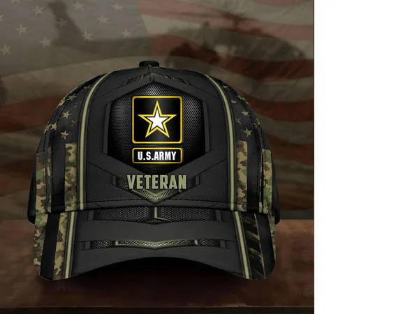 Premium US Veteran 3D Cap