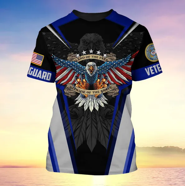 Premium Eagle Multiservice U.S Veteran T-Shirt