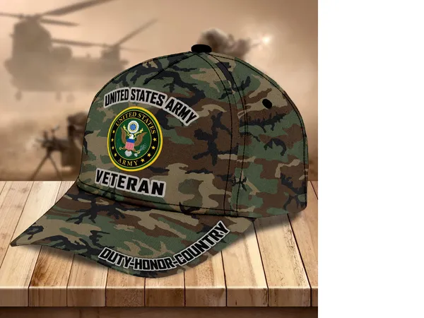 Premium Multiple Service US Veteran Cap