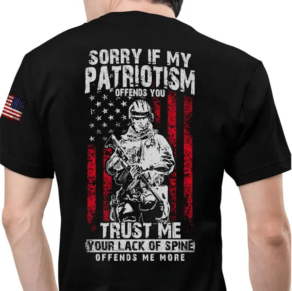 Premium America Veteran Patriostrism T-Shirt