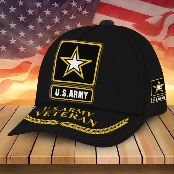 Premium Multiple US Military Services Veteran Cap