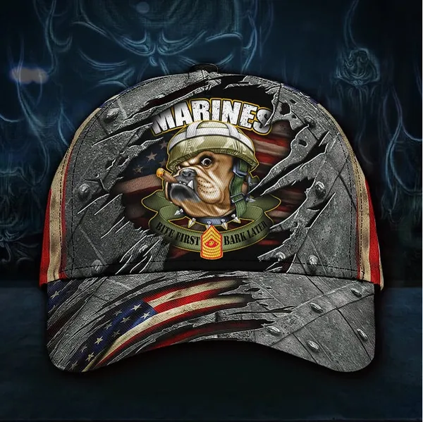 Premium Unique U.S Marine Corps Veteran Cap