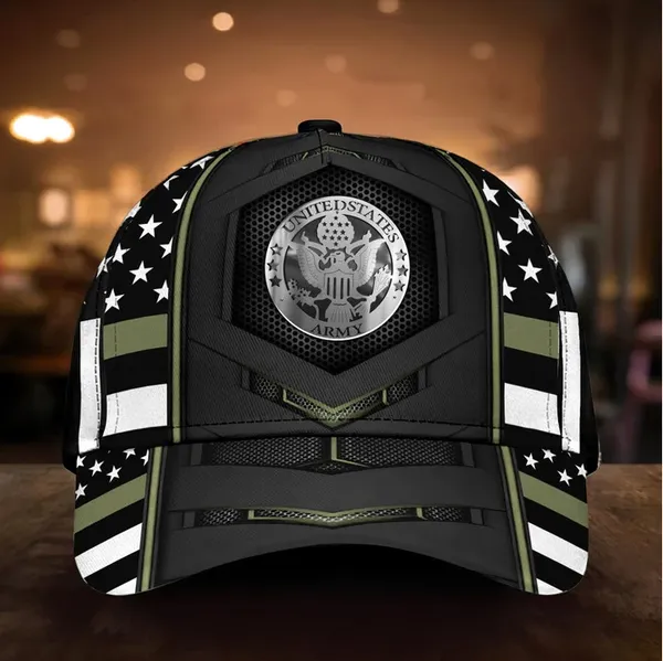 Premium Multiple US Military Services Veteran 3D Cap