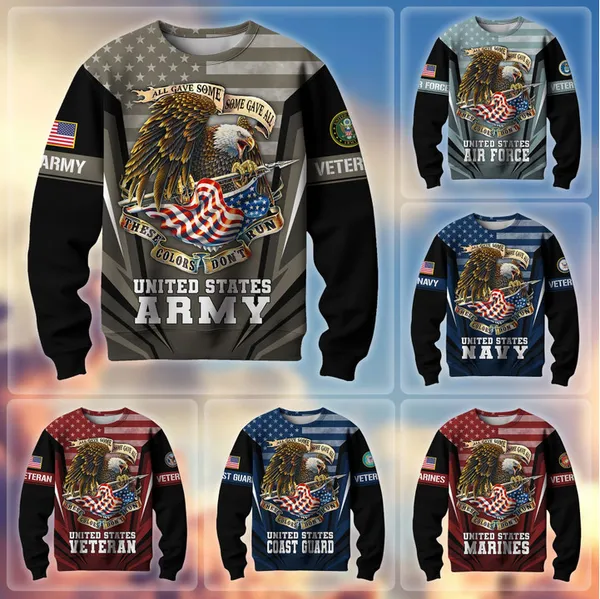 Premium All Gave Some Some Gave All US Veterans Sweatshirt