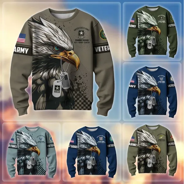 Premium Eagle US Veterans Sweatshirt