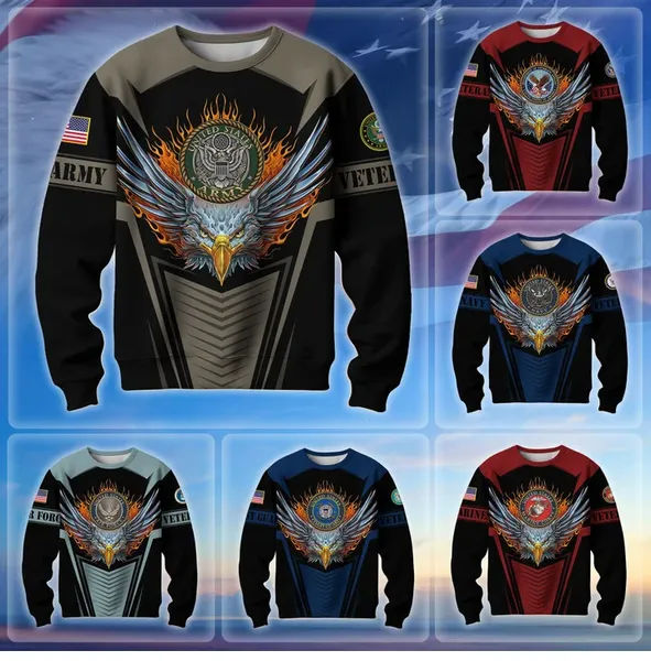 Premium Multiservice US Veteran Sweatshirt